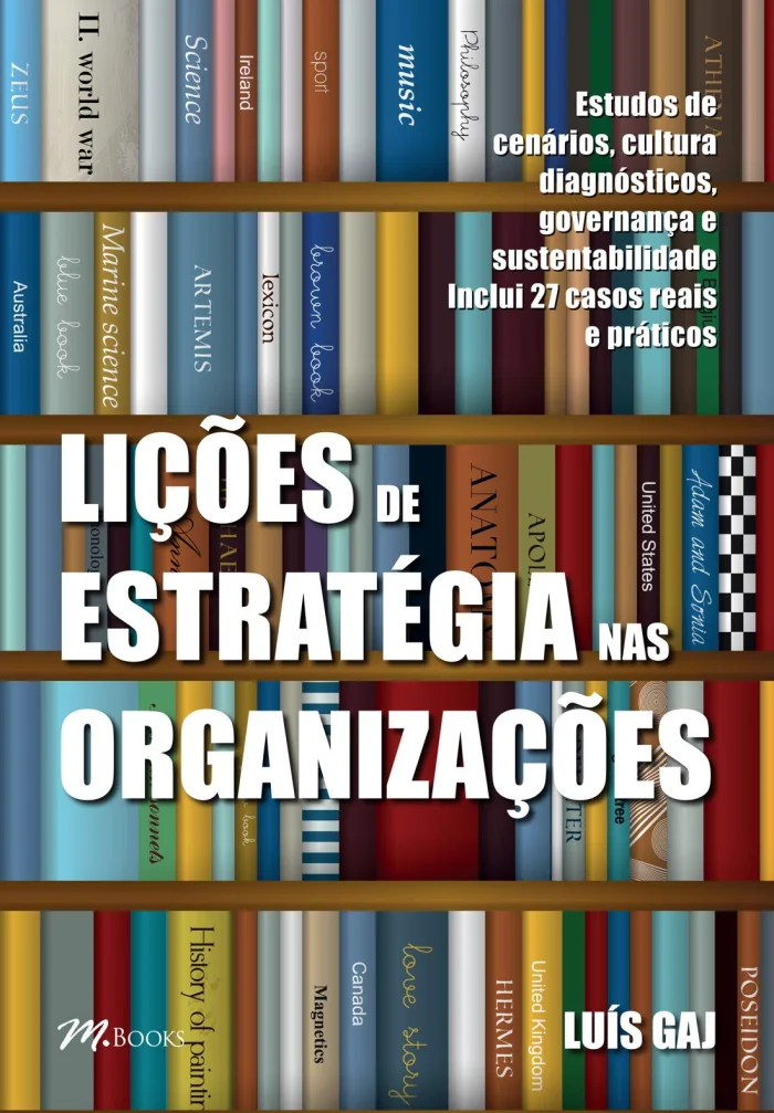 Capa de Lições de estratégia nas organizações